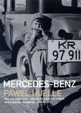 Paweł Huelle Mercedes-Benz обложка книги