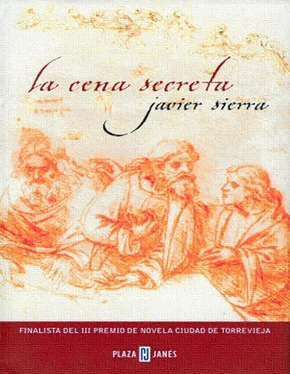 Javier Sierra La cena secreta обложка книги