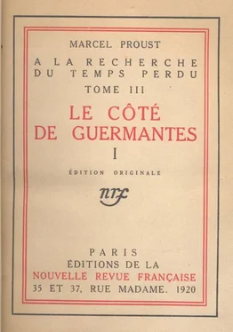 Marcel Proust A La Recherche Du Temps Perdu III – Le Coté De Guermantes обложка книги