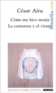 Cesar Aira La costurera y el viento обложка книги