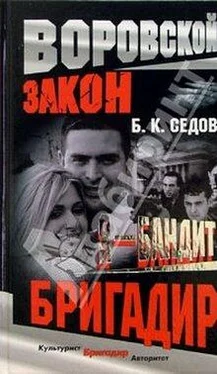 Б. Седов Бригадир обложка книги