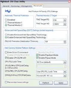 После установки и конфигурирования RightMark CPU Clock Utility - фото 65