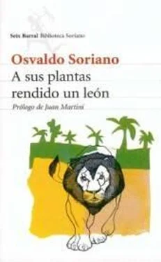 Osvaldo Soriano A sus plantas rendido un león обложка книги