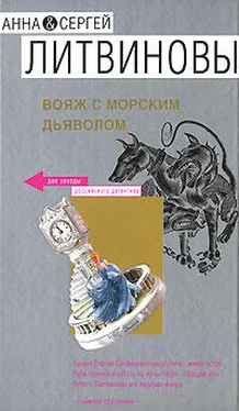 Анна Литвиновы Вояж с морским дьяволом обложка книги