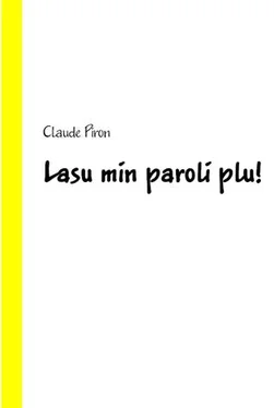 Claude Piron Lasu min paroli plu! обложка книги