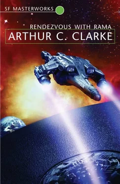 Arthur Clarke Rendezvous with Rama обложка книги