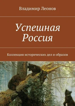 Владимир Леонов Успешная Россия обложка книги