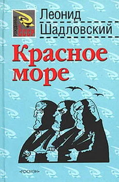 Леонид Шадловский Красное море обложка книги