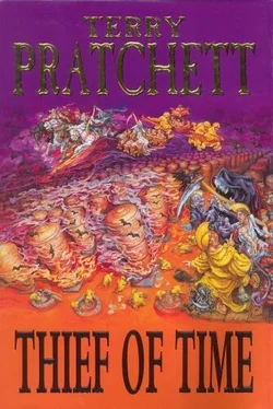 Terry Pratchett Thief of Time обложка книги