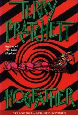 Terry Pratchett Hogfather обложка книги