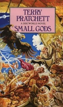 Terry Pratchett Small Gods обложка книги