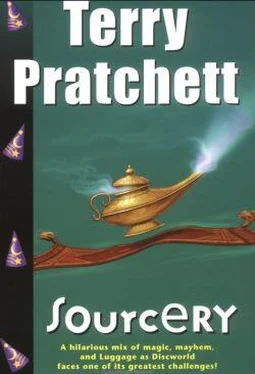 Terry Pratchett Sourcery обложка книги