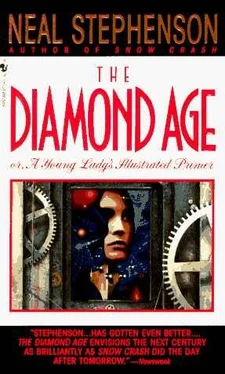 Neal Stephenson Diamond Age or a Young Lady's Illustrated Primer обложка книги