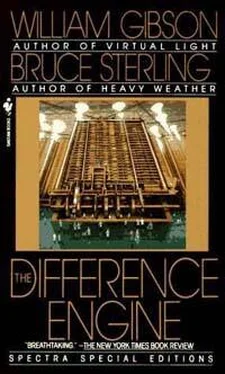 William Gibson The Difference Engine обложка книги