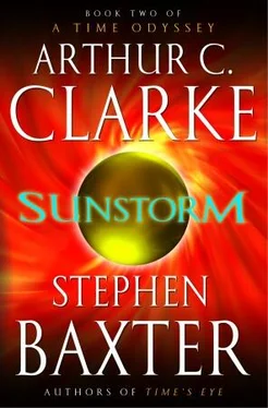 Arthur Clarke Sunstorm обложка книги