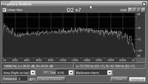Спектрограмма звуковой дорожки сжатой в Ogg Vorbis с битрейтом 192 kbps Но - фото 29