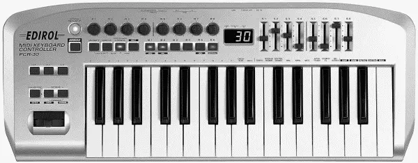 MIDI клавиатура В отличие от привычных всем синтезаторов MIDIклавиатура - фото 5