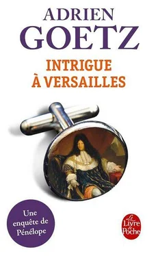 Adrien Goetz Intrigue à Versailles обложка книги