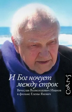 Елена Якович И Бог ночует между строк. Вячеслав Всеволодович Иванов в фильме Елены Якович обложка книги