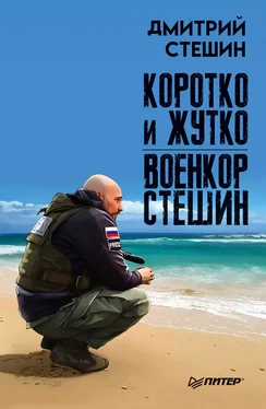 Дмитрий Стешин Коротко и жутко. Военкор Стешин обложка книги