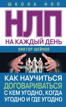 Виктор Шейнов НЛП на каждый день. Как научиться договариваться с кем угодно, когда угодно и где угодно обложка книги