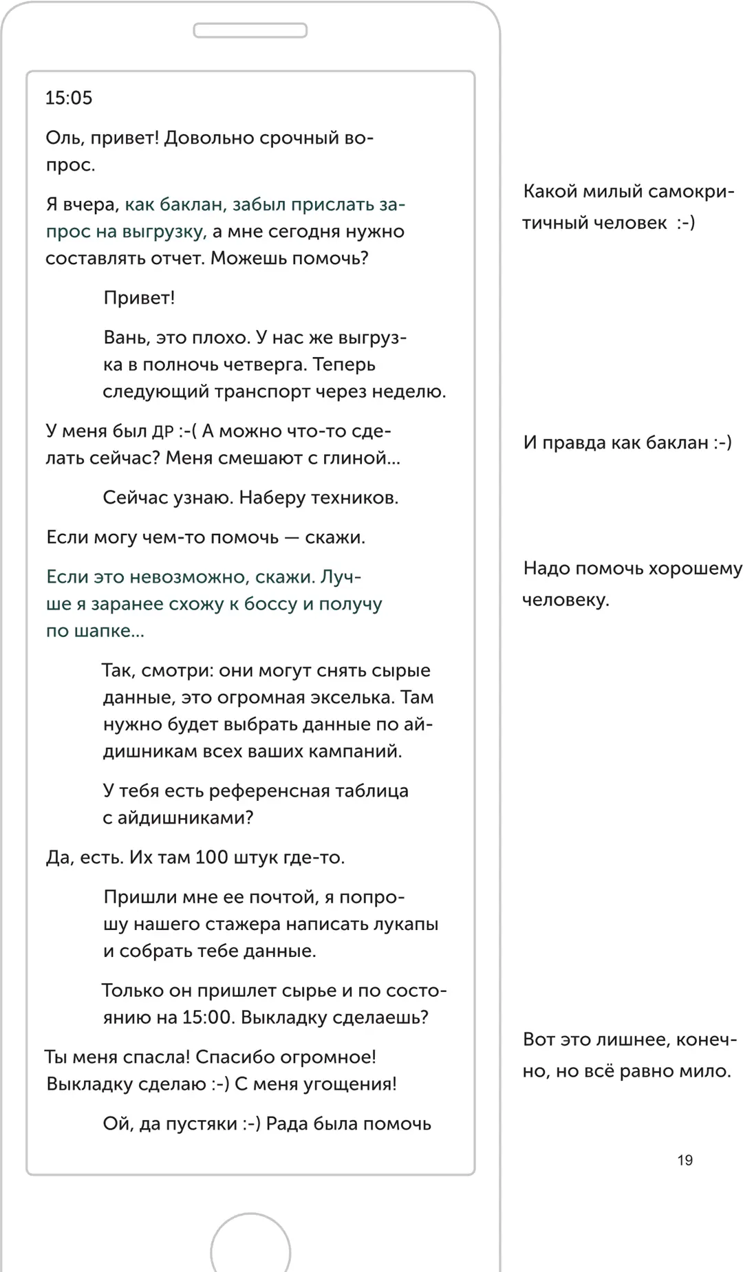 Всё то же самое можно было сделать и в письме если бы не было спешки ведь на - фото 5