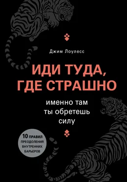 Джим Лоулесс Иди туда, где страшно. Именно там ты обретешь силу обложка книги