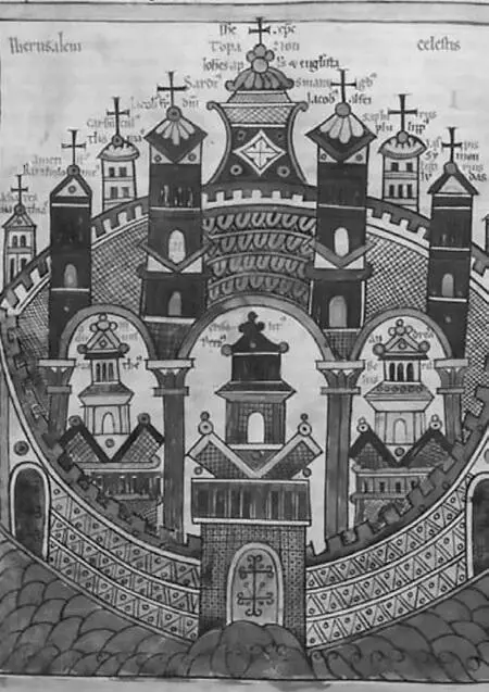 Рис 36 Образ Небесного Иерусалима из Книги цветов Liber floridus - фото 36