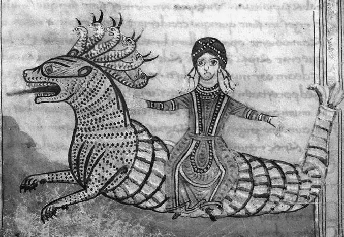 Рис 45 Иконография блудницы вавилонской восходит к изображению богини Исиды - фото 45