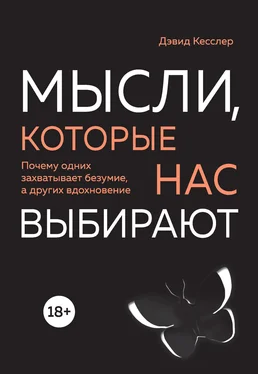 Дэвид Кесслер Мысли, которые нас выбирают. Почему одних захватывает безумие, а других вдохновение обложка книги