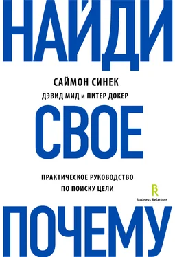 Питер Докер Найди свое «Почему?». Практическое руководство по поиску цели обложка книги