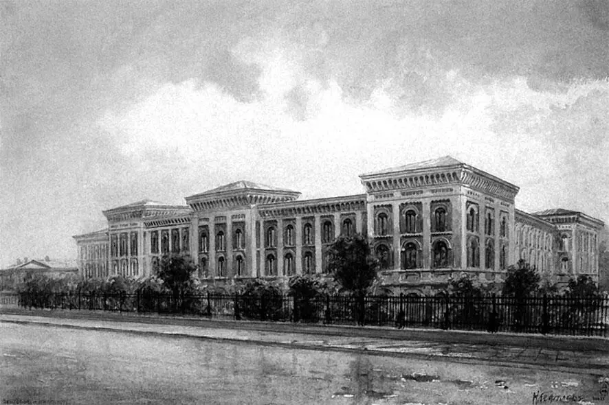 Женский Павловский институт 1880е гг Художник Гефтлер К Э Последние слова - фото 4