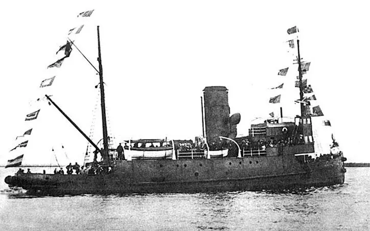 Ледокол9 работал в Архангельском морском порту и Белом море В 1916 году - фото 4