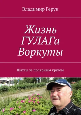 Владимир Герун Жизнь ГУЛАГа Воркуты. Шахты за полярным кругом обложка книги