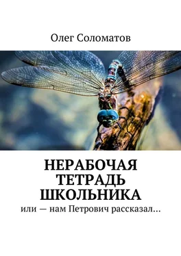 Олег Соломатов Нерабочая тетрадь школьника. Или – нам Петрович рассказал… обложка книги