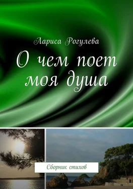 Лариса Рогулева О чем поет моя душа. Сборник стихов обложка книги