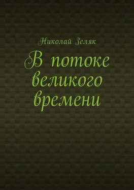 Николай Зеляк В потоке великого времени обложка книги