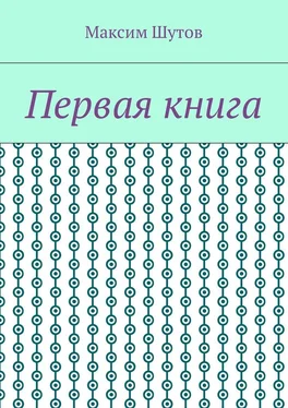 Максим Шутов Первая книга обложка книги