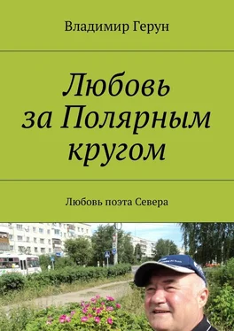 Владимир Герун Любовь за Полярным кругом. Любовь поэта Севера обложка книги