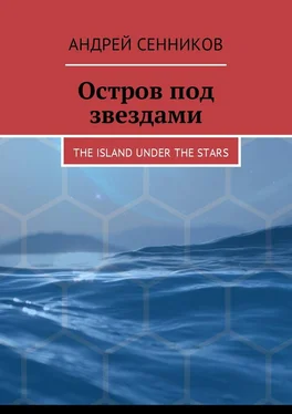 Андрей Сенников Остров под звездами. The island under the stars обложка книги