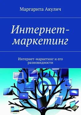 Маргарита Акулич Интернет-маркетинг. Интернет-маркетинг и его разновидности обложка книги