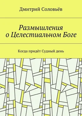 Дмитрий Соловьёв Размышления о Целестиальном Боге. Когда придёт Судный День обложка книги