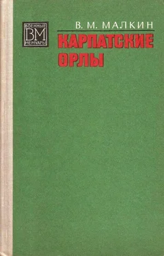 Василий Малкин Карпатские орлы обложка книги