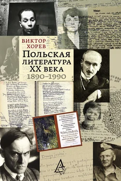 Виктор Хорев Польская литература XX века. 1890–1990 обложка книги