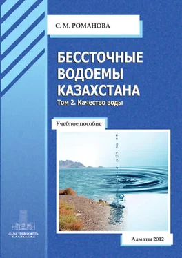 София Романова Бессточные водоемы Казахстана. Том 2. Качество воды обложка книги