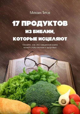 Михаил Титов 17 продуктов из Библии, которые исцеляют. Узнайте, как эта священная книга может стать ключом к здоровью обложка книги