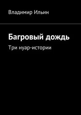 Владимир Ильин Багровый дождь. Три нуар-истории обложка книги