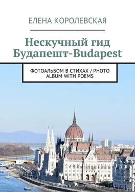 Елена Королевская Нескучный гид Будапешт-Budapest. Фотоальбом в стихах / Photo album with poems обложка книги