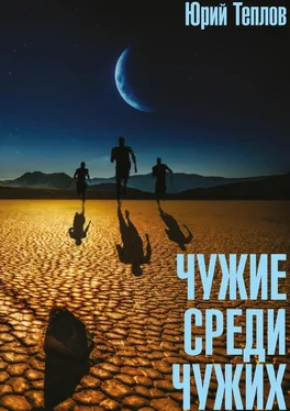 Юрий Теплов Чужие среди чужих обложка книги