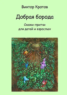 Виктор Кротов Добрая борода. Сказки-притчи для детей и взрослых обложка книги